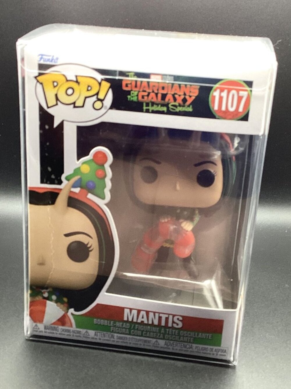 Funko Pop! Marvel Guardians Mantis #1107 Holiday Vinyl Figure Pop Protector New